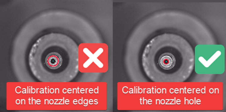 Nozzle Edge vs. Nozzle Hole
