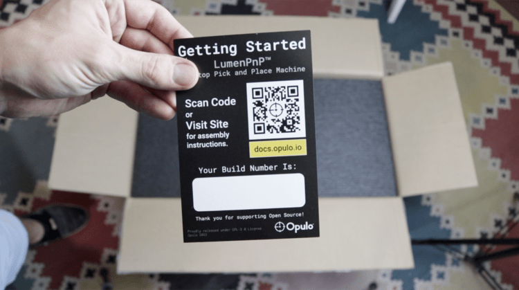 Getting started card